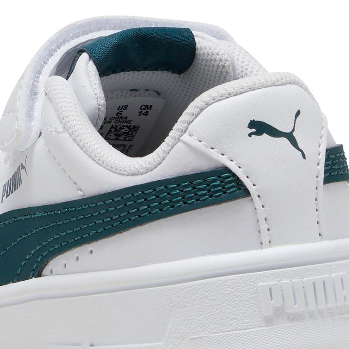 ZAPATILLAS BEBÉ NIÑO PUMA URBANAS COURT CLASSIC CLEAN AC, INF - 6
