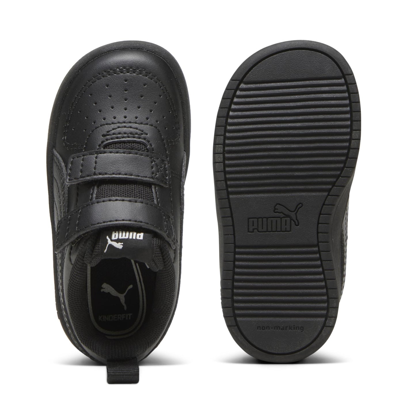 ZAPATILLAS URBANAS JUVENIL PUMA RICKIE V INF NEGRO - 6