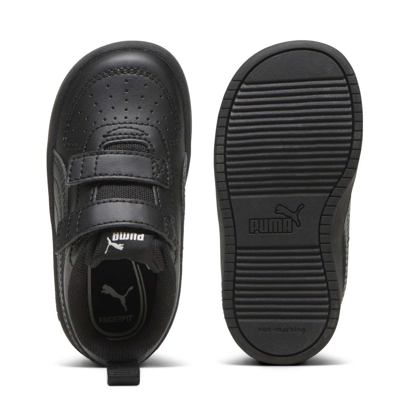 ZAPATILLAS URBANAS JUVENIL PUMA RICKIE V INF  NEGRO - 6