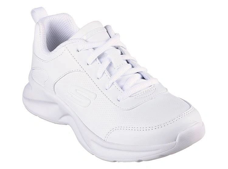 ZAPATILLAS ESCOLARES UNISEX SKECHERS BLANCO DYNAMATIC - 2