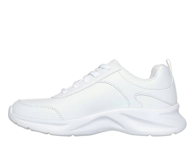 ZAPATILLAS ESCOLARES UNISEX SKECHERS BLANCO DYNAMATIC - 3