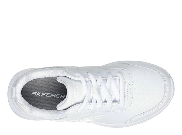 ZAPATILLAS ESCOLARES UNISEX SKECHERS BLANCO DYNAMATIC - 4