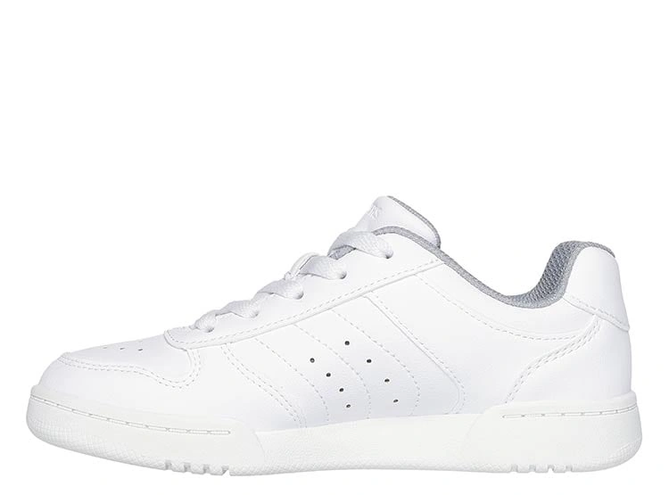 ZAPATILLAS ESCOLARES UNISEX SKECHERS BLANCO QUICK STREET - 3
