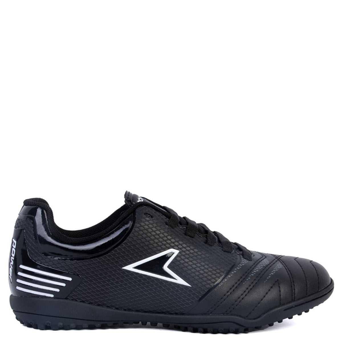 ZAPATILLAS ESCOLARES UNISEX POWER CASUALES NEGRO TORINO - 1
