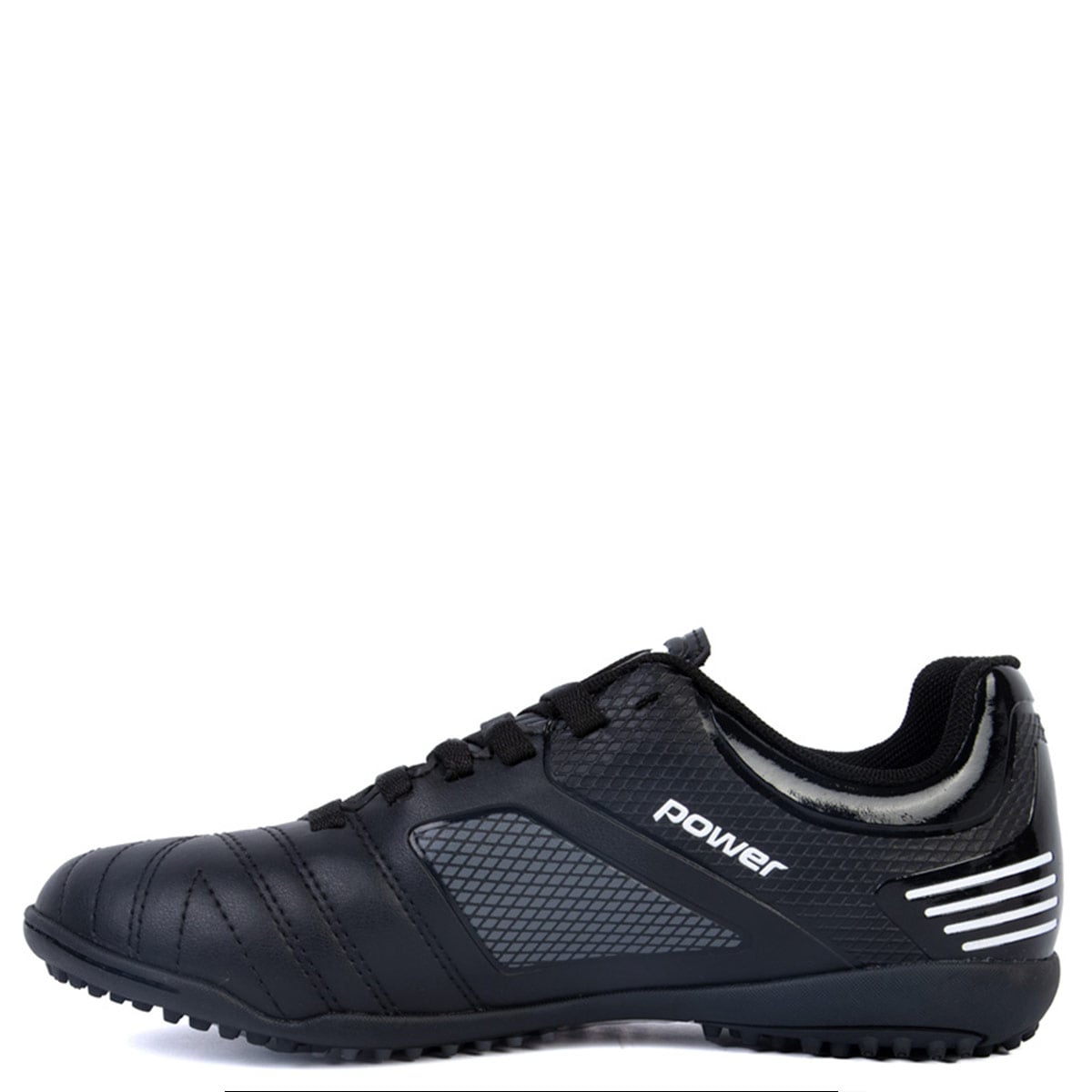 ZAPATILLAS ESCOLARES UNISEX POWER CASUALES NEGRO TORINO - 3