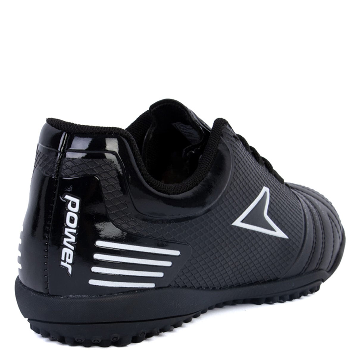 ZAPATILLAS ESCOLARES UNISEX POWER CASUALES NEGRO TORINO - 4
