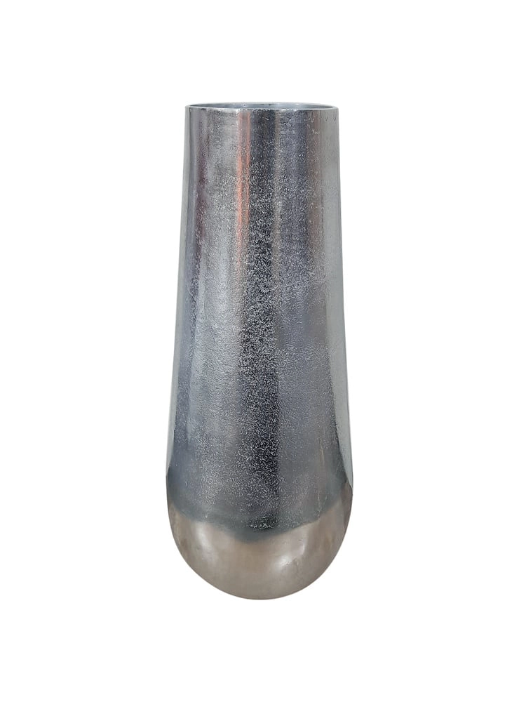JARRÓN RIPLEY HOME ALUMINIO PLATEADO - 1