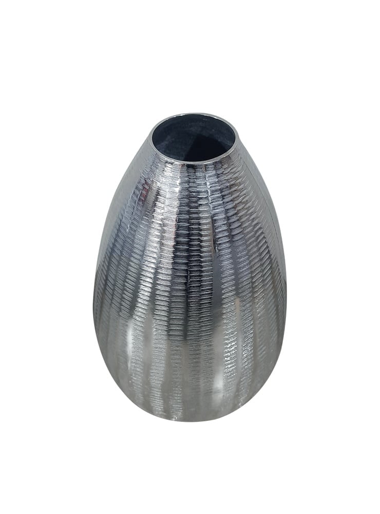 JARRÓN RIPLEY HOME ALUMINIO PLATEADO - 2