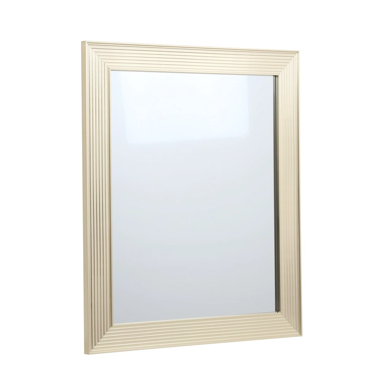 ESPEJO RIPLEY HOME RECTANGULAR VIDRIO PLATA 56 X 71 CM BORDE DORADO - 3