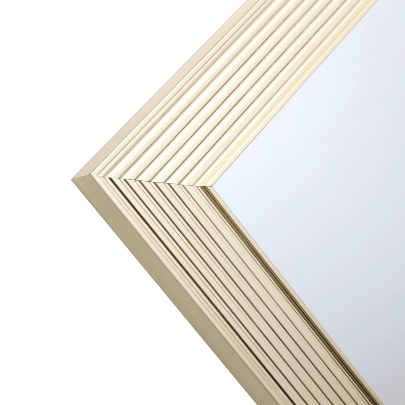 ESPEJO RIPLEY HOME RECTANGULAR VIDRIO PLATA 56 X 71 CM BORDE DORADO - 5