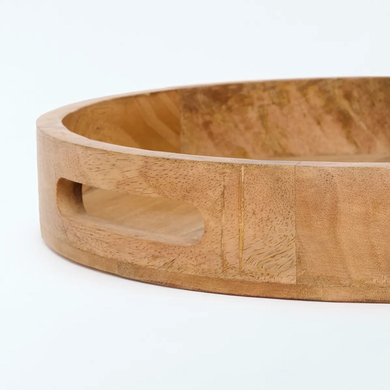 CENTRO DE MESA MAISON BANDEJA MADERA 35CM - 2