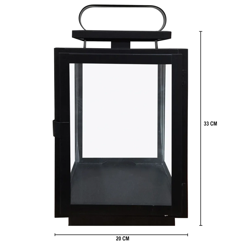 LAMPARÍN MAISON LINETT NEGRO 33CM - 4