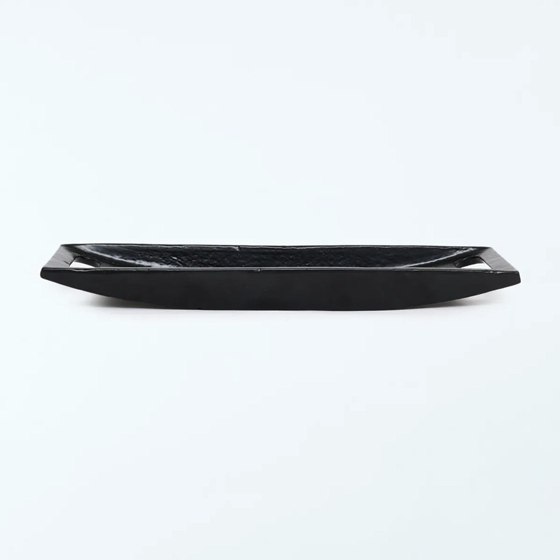 CENTRO DE MESA MAISON BANDEJA METAL 30CM - 1