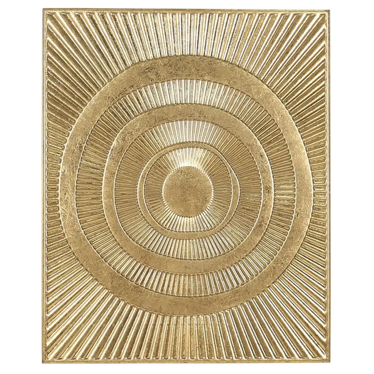ESCULTURA CIR DORADO LINEAS 60.5CM - 2