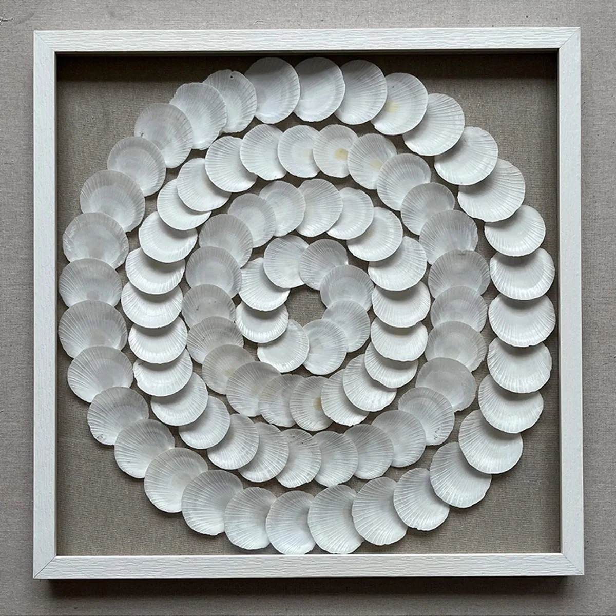 CUADRO RIPLEY HOME CONCHITAS MARINO RÚSTICO 60 X 60 CM - 1