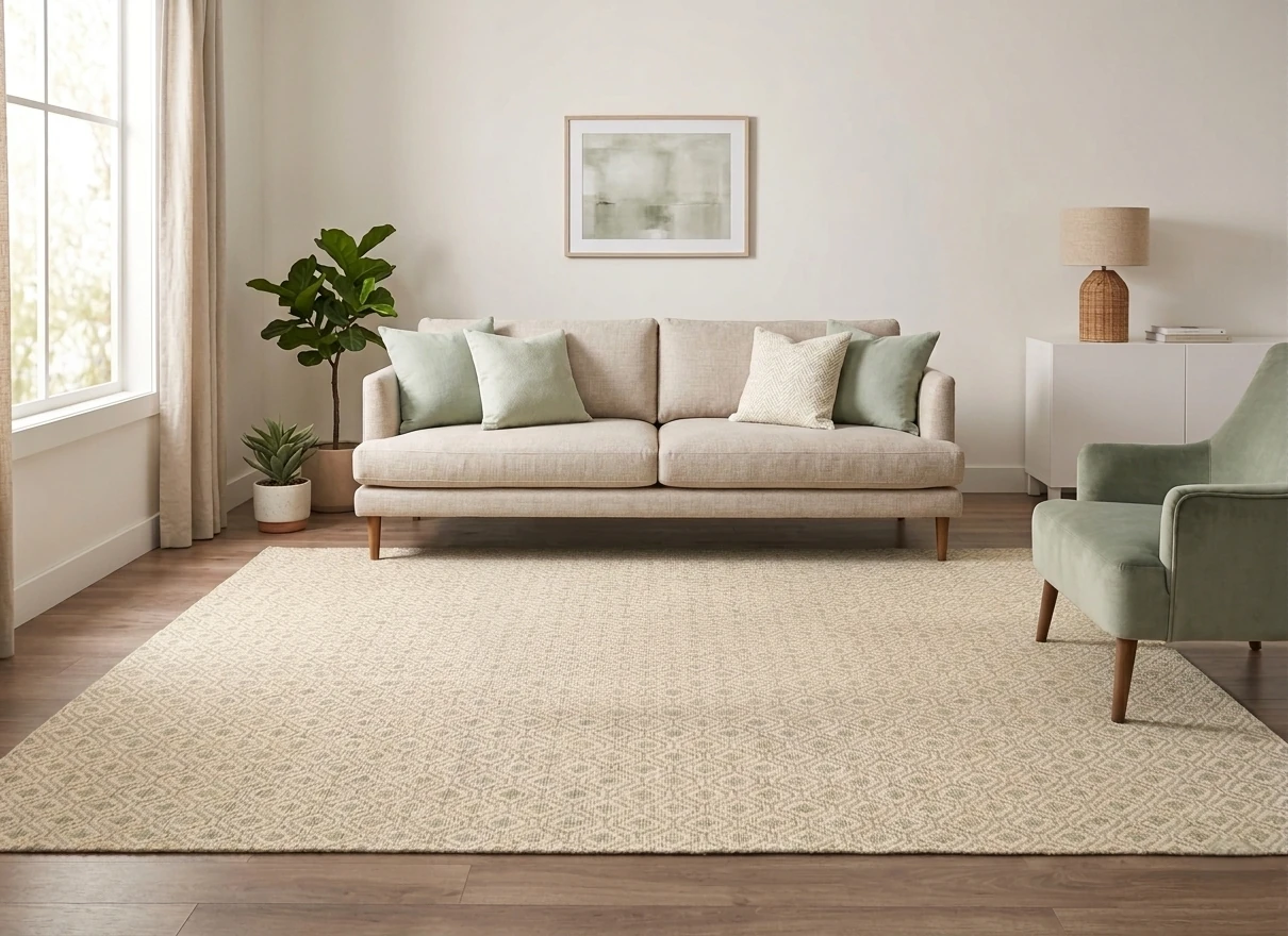 ALFOMBRA RIPLEY HOME PROVENZAL ROMBOS 170X240 - 1