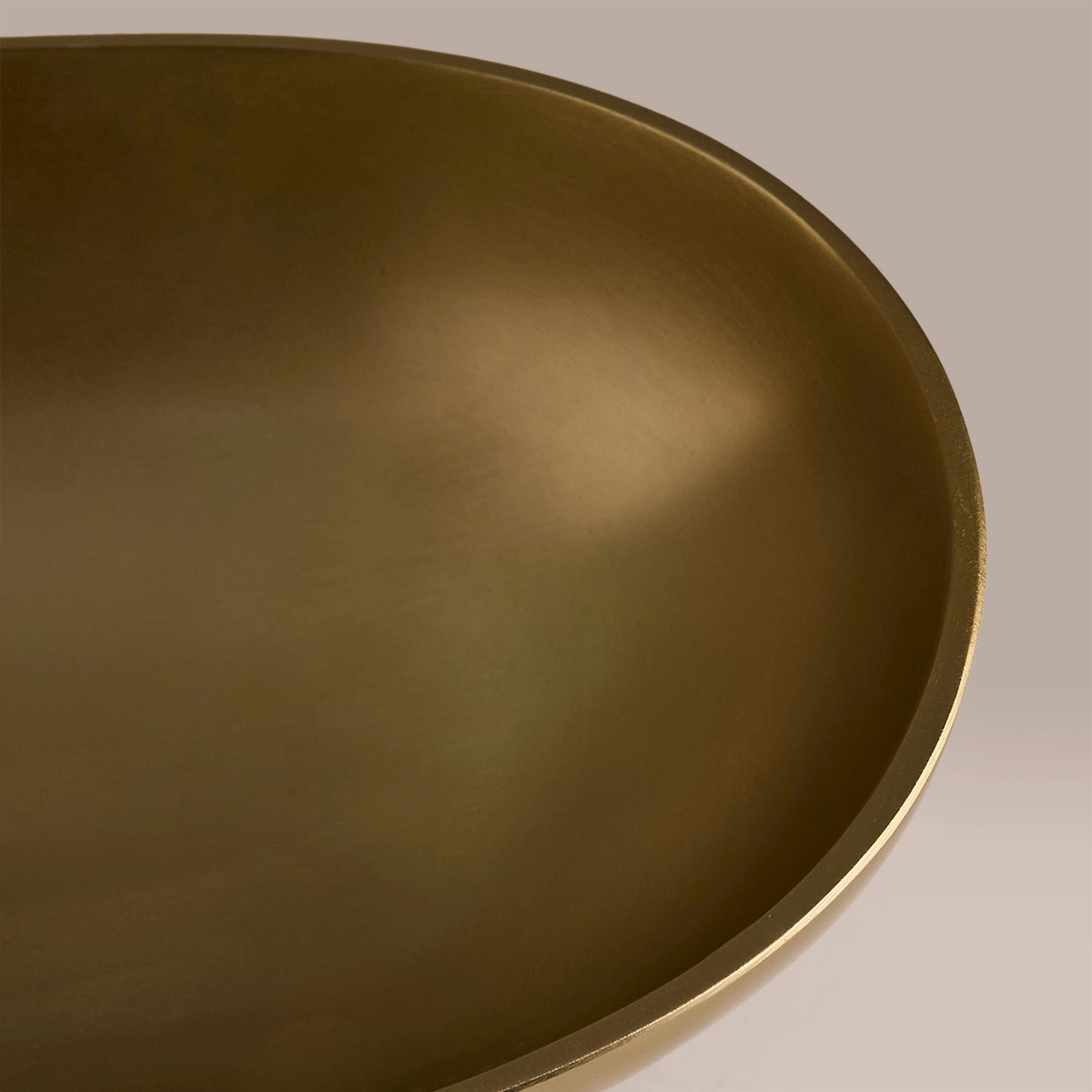 BANDEJA RIPLEY HOME OVALADA DORADA 26X14 CM - 2