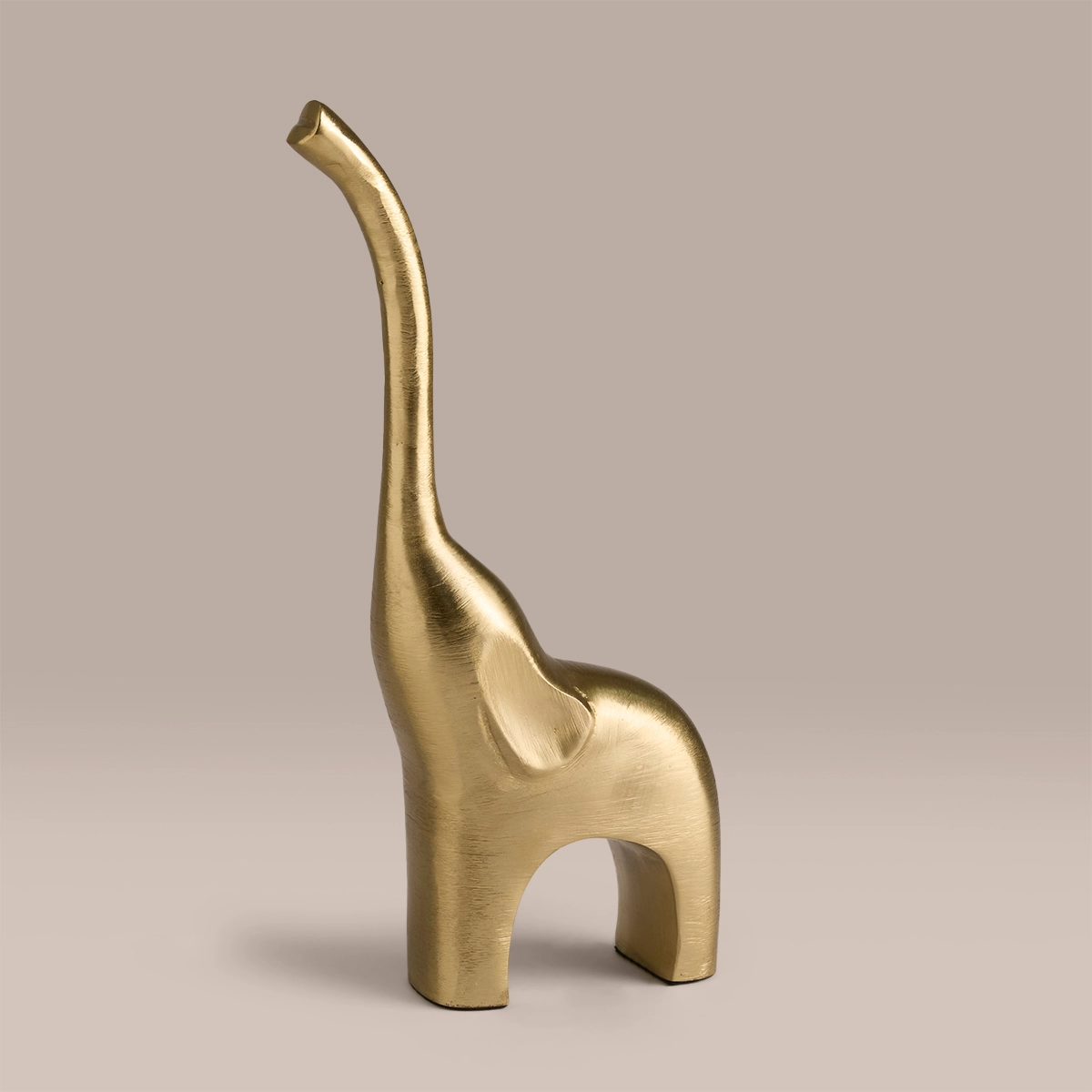 ELEFANTE RIPLEY HOME TROMPA DORADO 22CM - 1