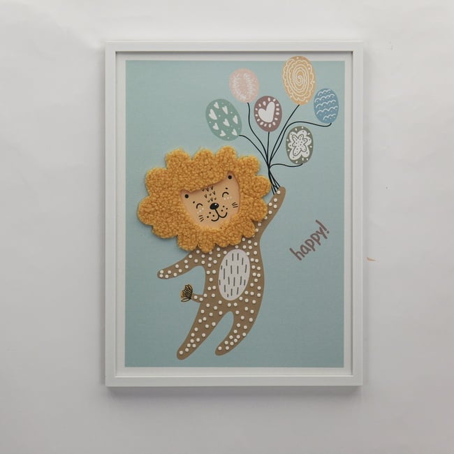 CUADRO RIPLEY HOME LEON 30X40 CM - 1