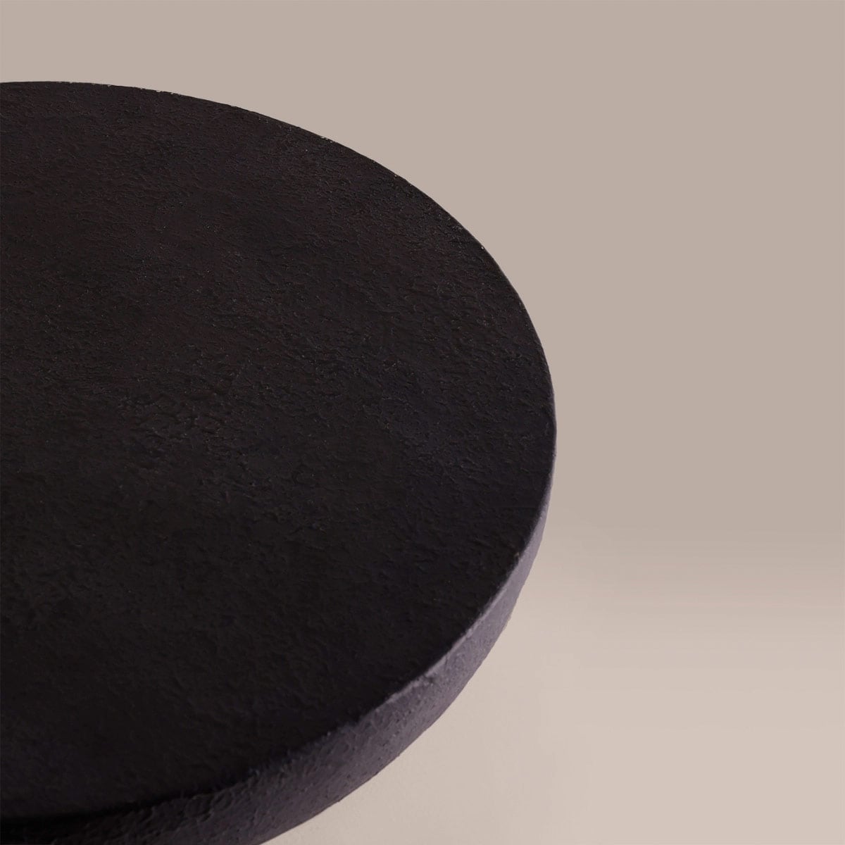 MESA DE APOYO MAISON LINETT MARMOL MADERA NEGRO MAISON - 4