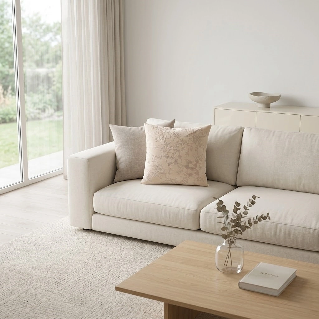 COJIN RIPLEY HOME VELVET RAMAS DORADAS 45X45 - 2