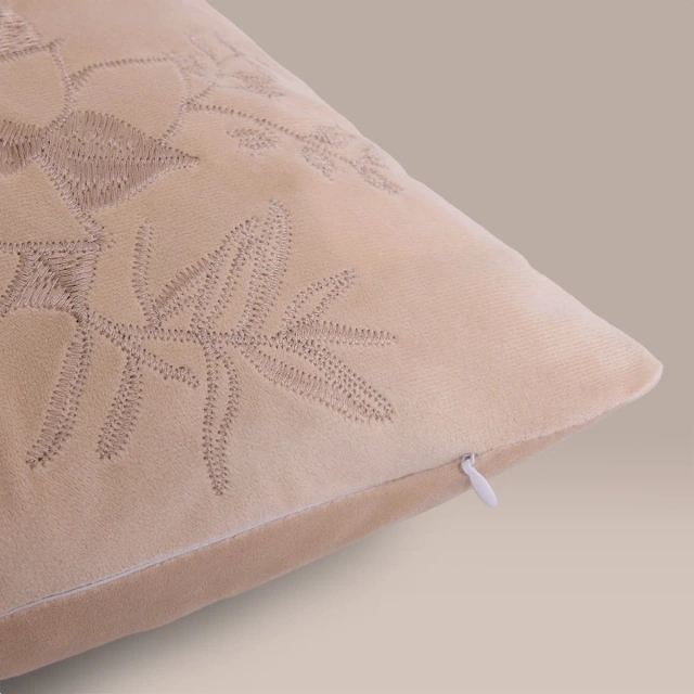COJIN RIPLEY HOME VELVET RAMAS DORADAS 45X45 - 4