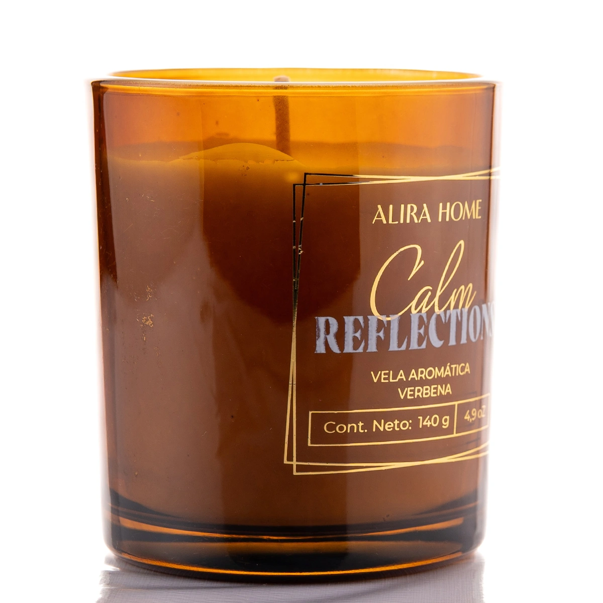 VELA AROMÁTICA ALIRA HOME CON CERA DE SOJA VERBENA - 3