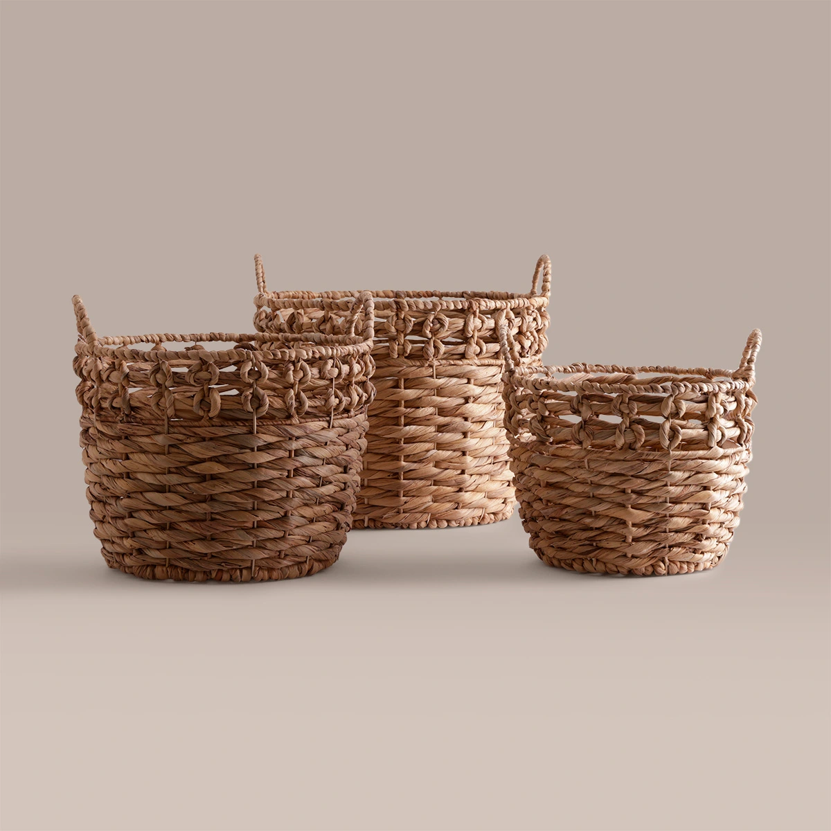 CANASTO RIPLEY HOME NATURAL 22CM - 3
