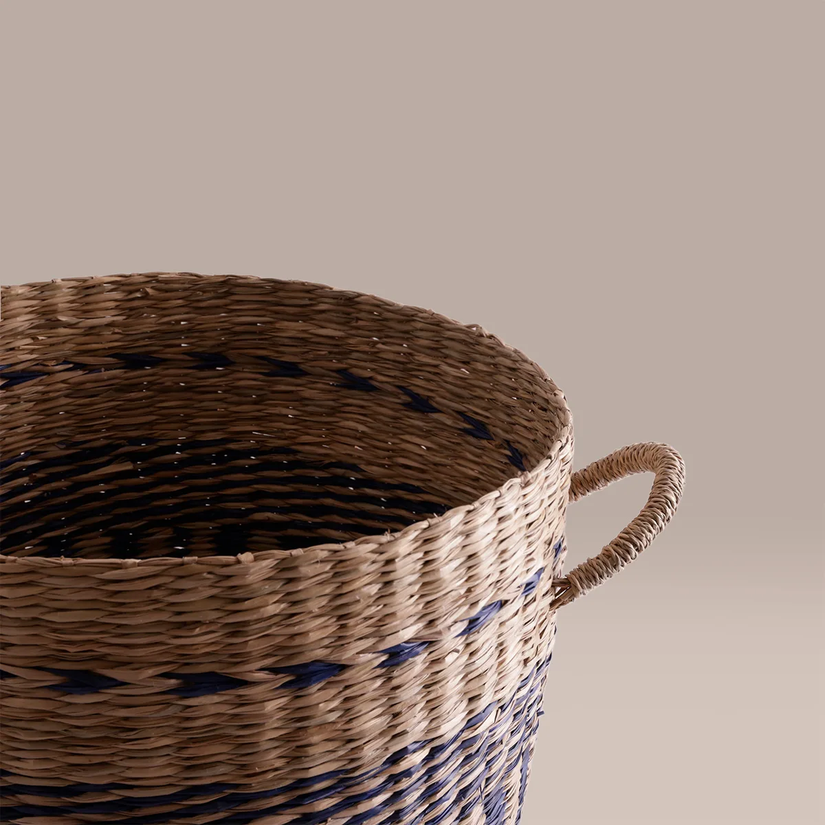 CANASTO RIPLEY HOME BICOLOR AZUL 38CM - 2