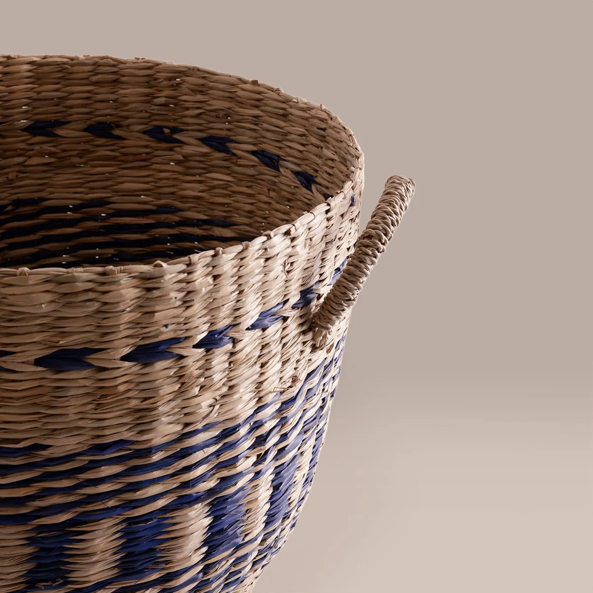 CANASTO RIPLEY HOME BICOLOR AZUL 35CM - 2