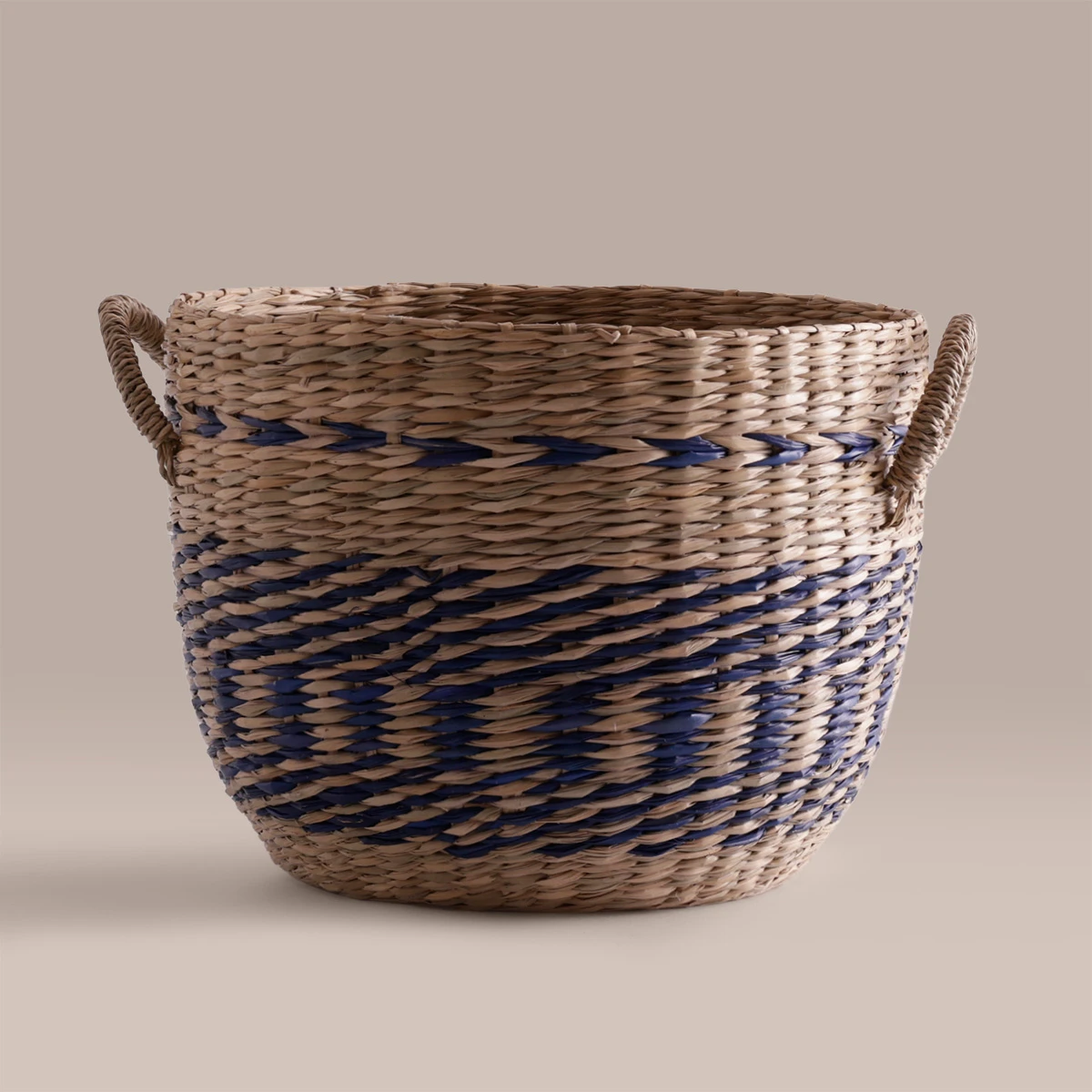 CANASTO RIPLEY HOME BICOLOR AZUL 31CM - 1
