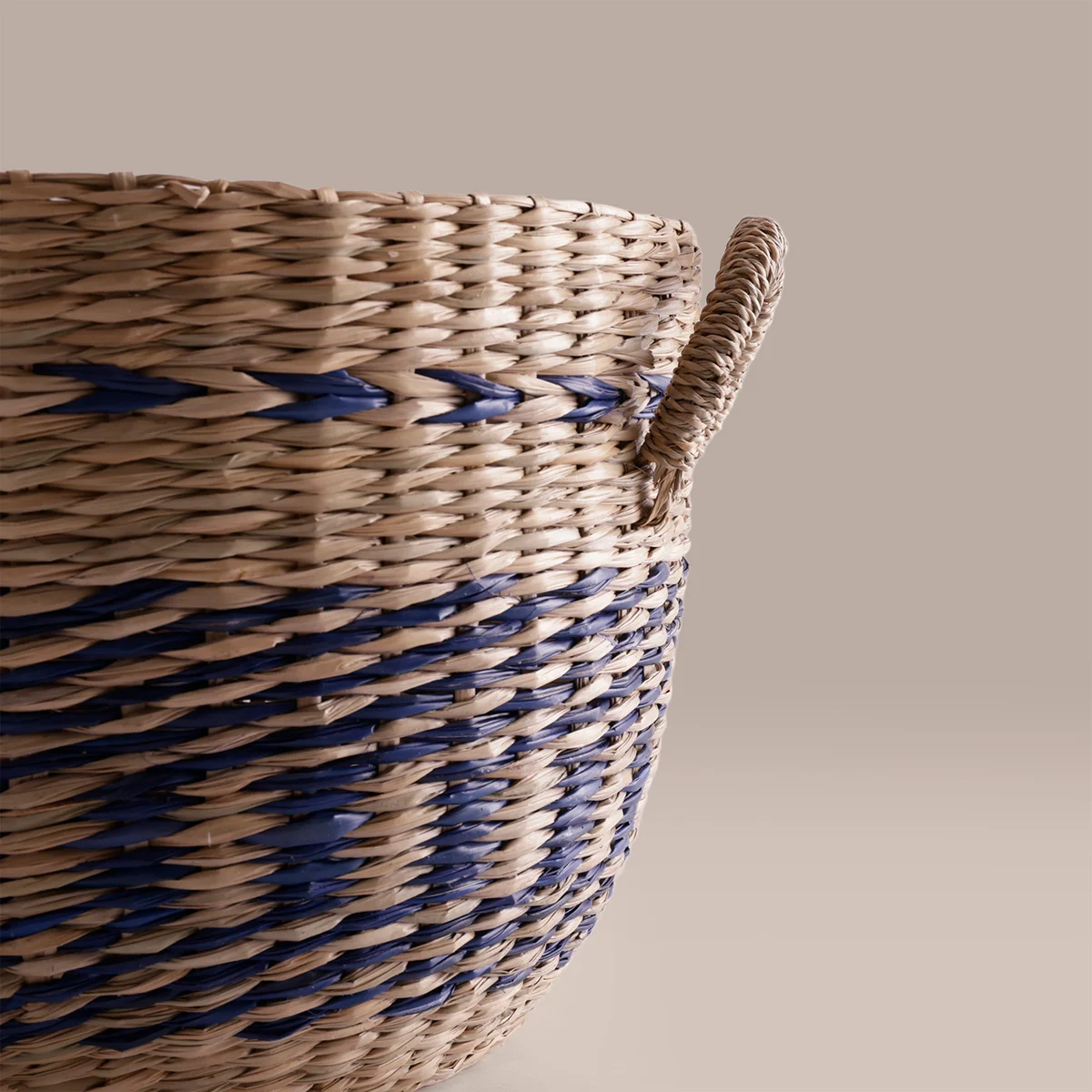 CANASTO RIPLEY HOME BICOLOR AZUL 31CM - 2