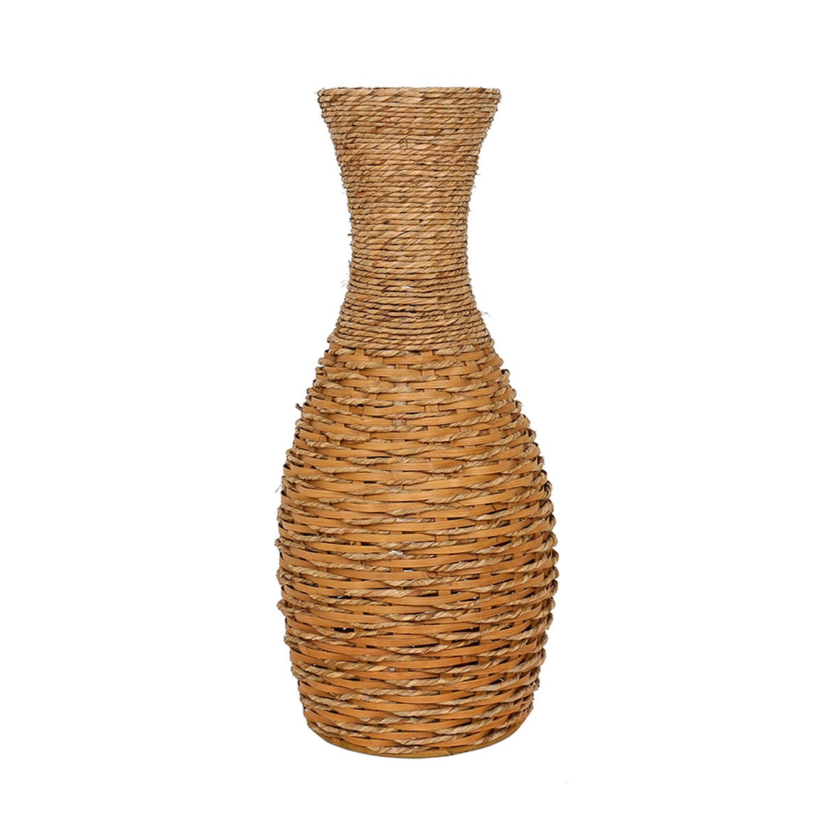 JARRÓN MAISON LINETT MEDITERRÁNEO TEJIDO CURVA 65 CM  - 2
