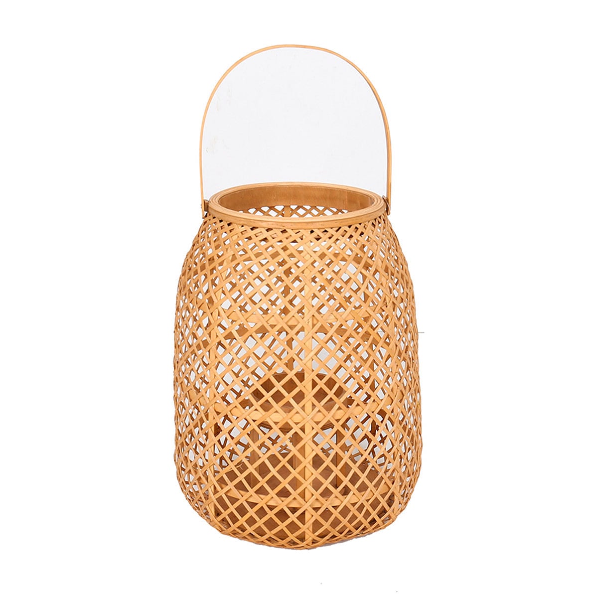 FAROL MAISON LINETT MEDITERRÁNEO BAMBÚ 31 CM - 2