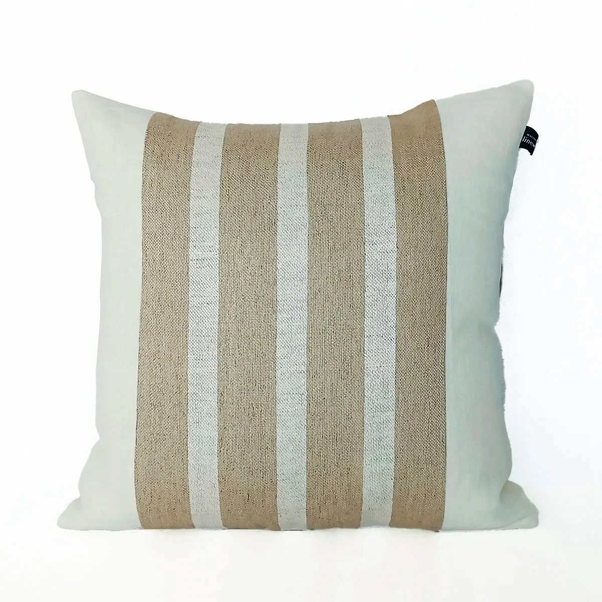 COJIN MAISON LINETT MEDITERRANEO LINEAS 50X50 CM BEIGE - 2