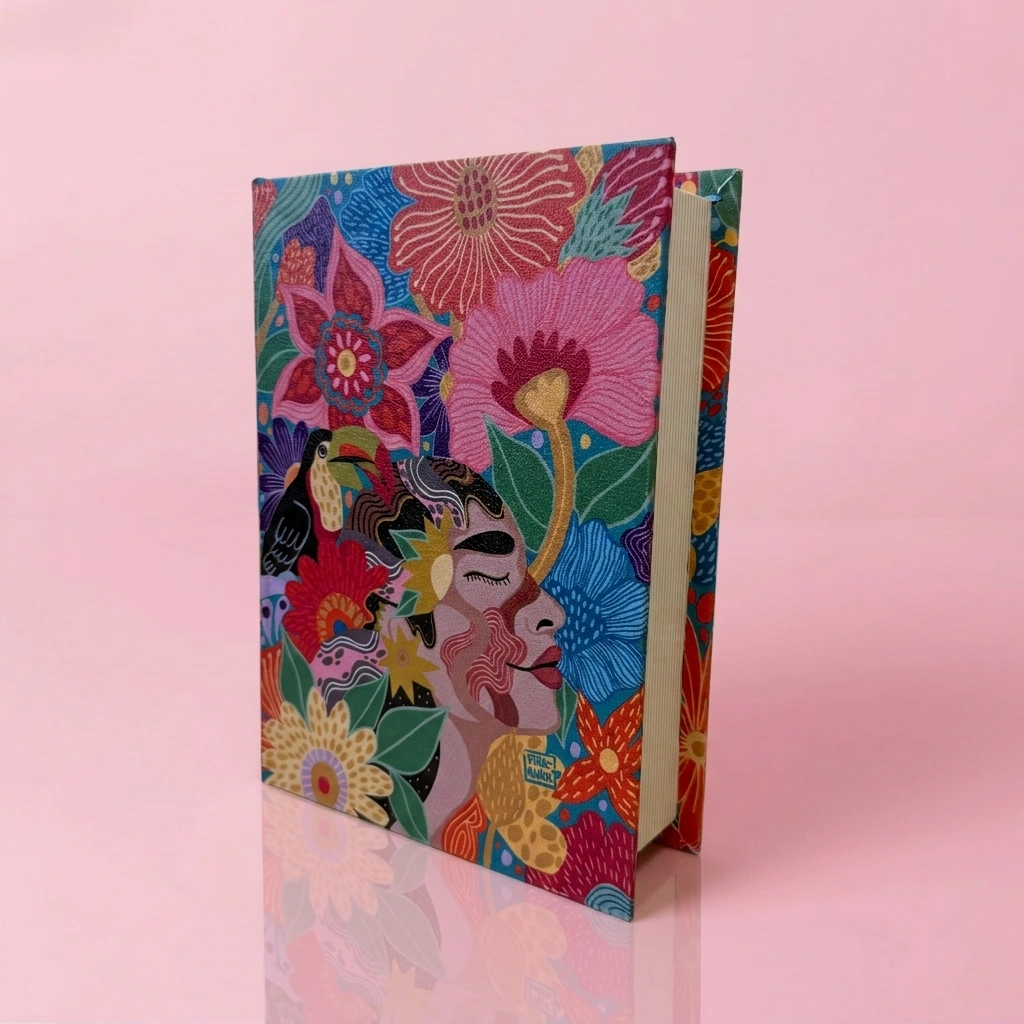 CAJA LIBRO FOLKÁNICA 25X18 CM - 1