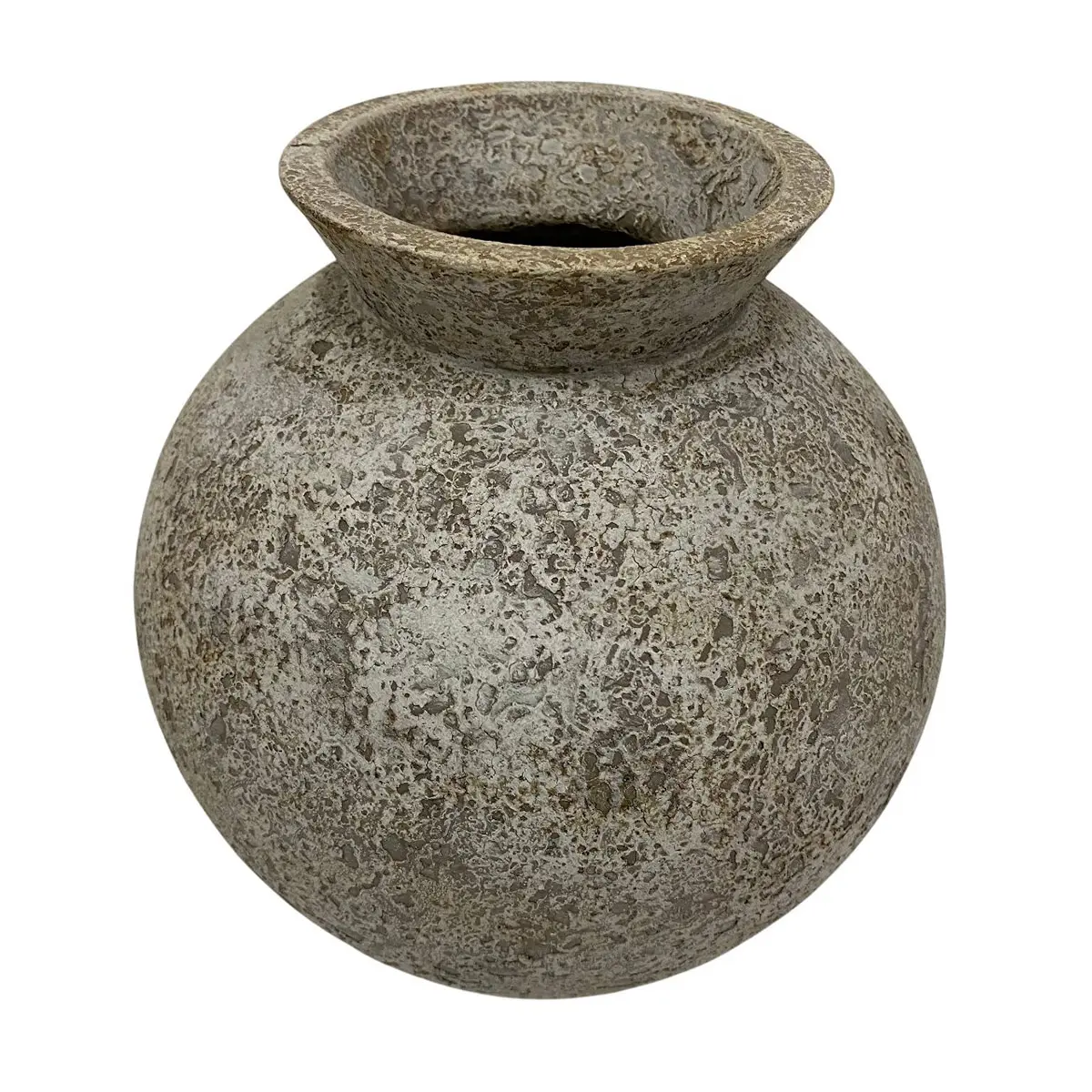 JARRÓN MAISON LINETT MEDITERRÁNEO CAFÉ 24 CM  - 1