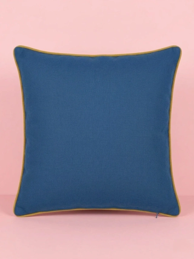 COJÍN CUADRADO RIPLEY HOME  FOLKANICA 45x45 CM ESTAMPADO AZUL - 2