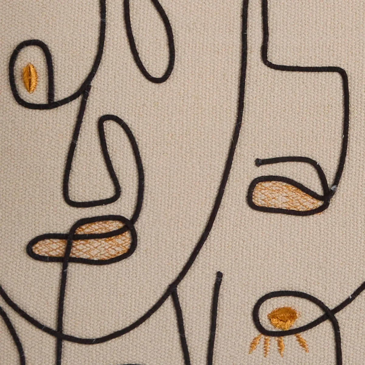 COJÍN RIPLEY HOME CARAS POMPON 45X45 CM - 3