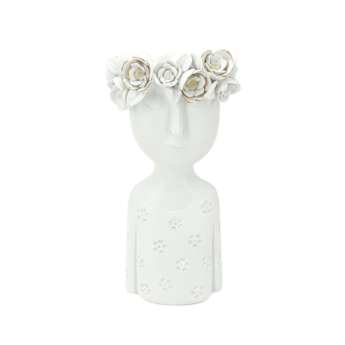 FIGURA DECORATIVA RIPLEY HOME MUJER FLOR L - 1