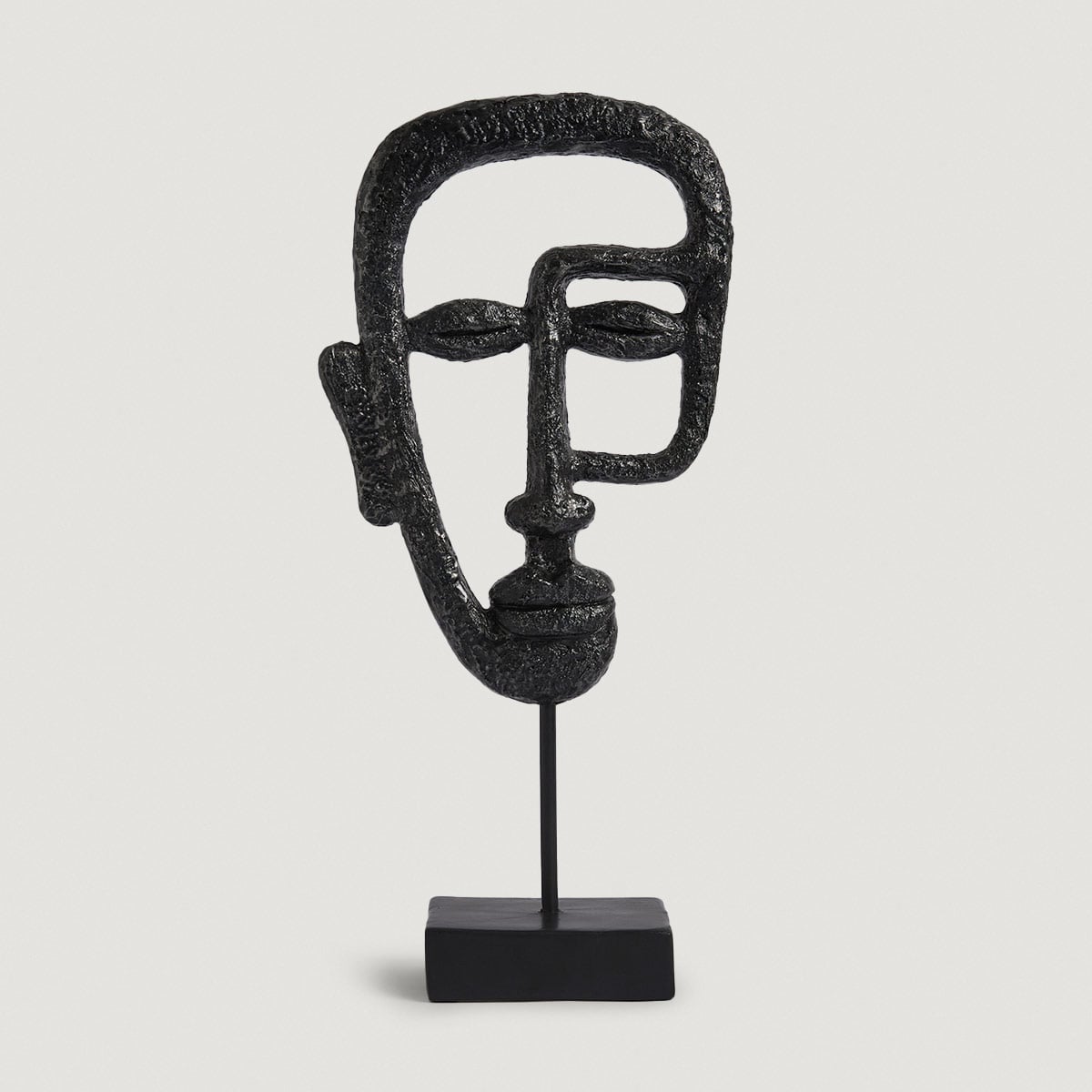 FIGURA DECORATIVA RIPLEY HOME CARA NEGRO - 2