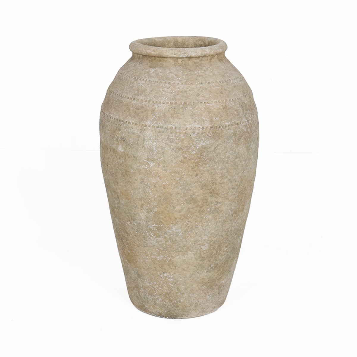 JARRÓN RIPLEY HOME TEXTURA XL BEIGE - 1