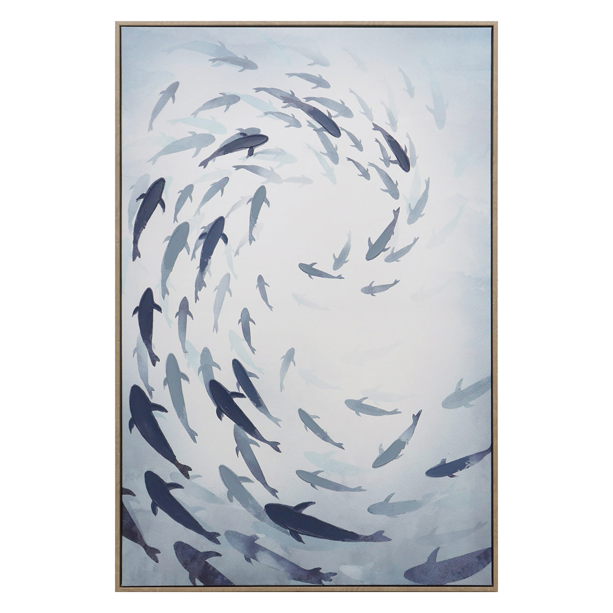 CUADRO RIPLEY HOME PECES MAR 60X90 CM - 1