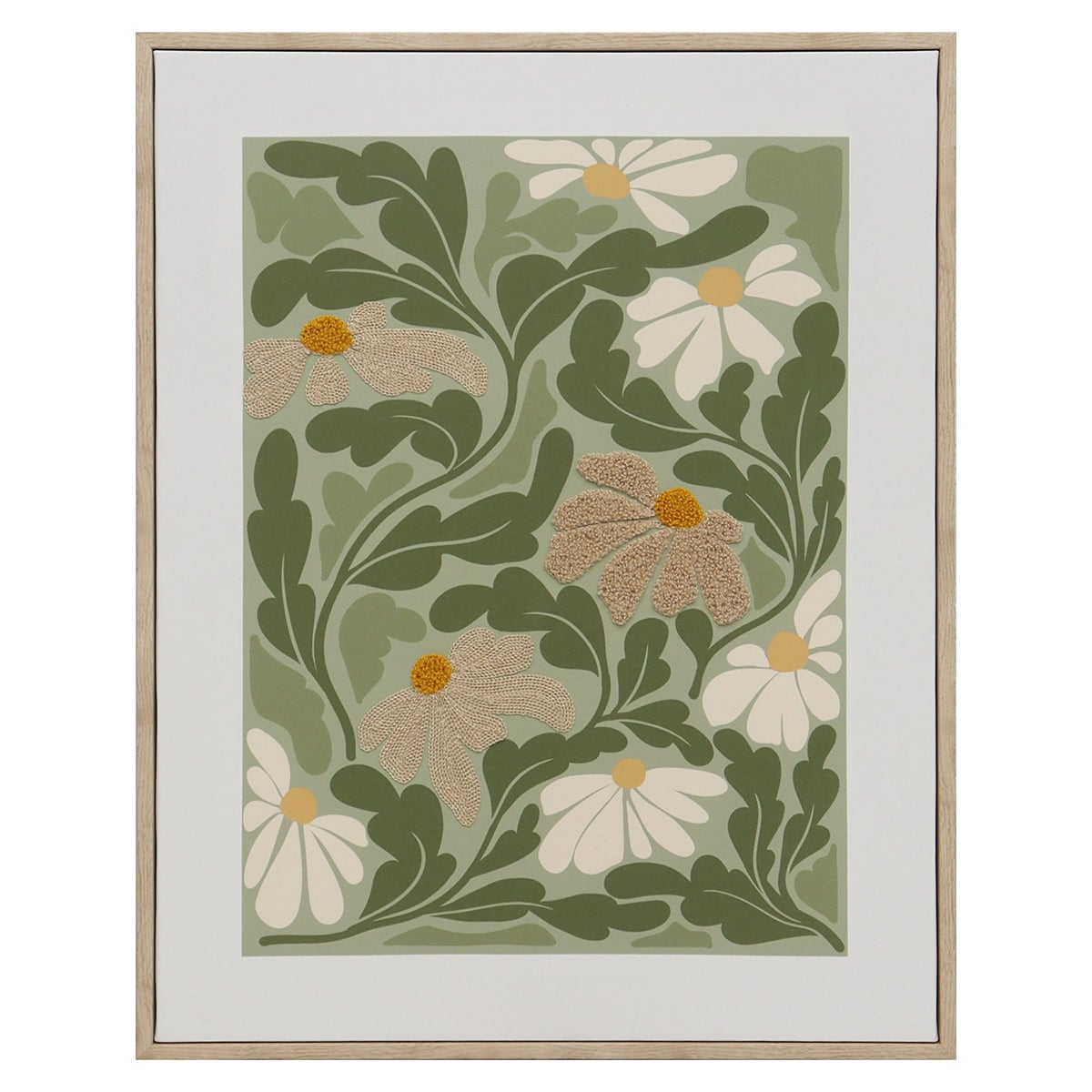 CUADRO RIPLEY HOME FLORES TOALLA 40X50 CM - 1