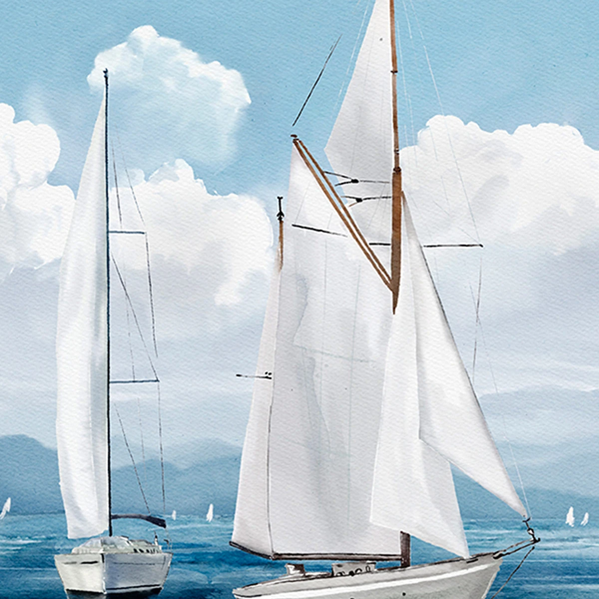 CUADRO RIPLEY HOME VELERO 50X60 CM - 2