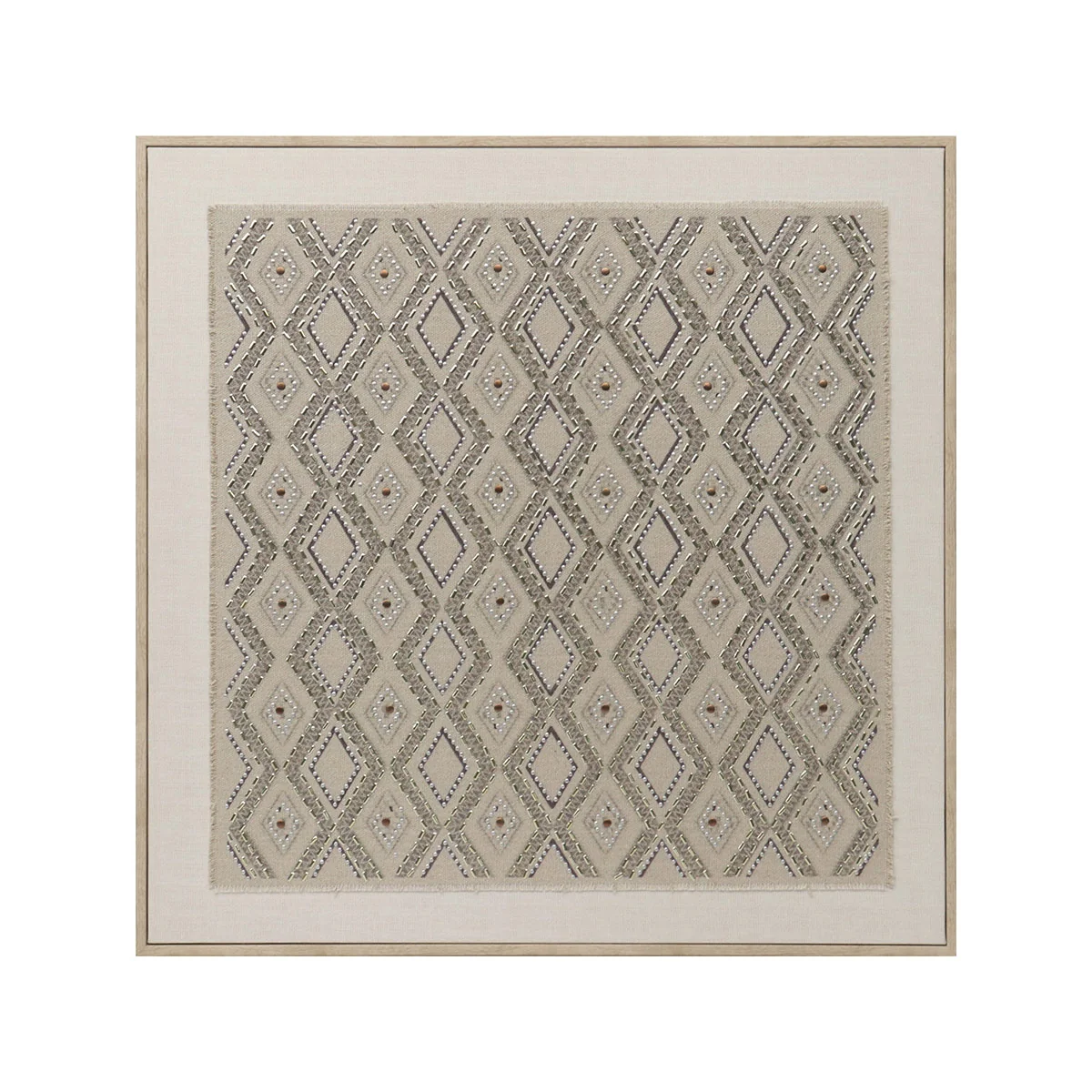 CUADRO RIPLEY HOME ROMBOS TEXTURA 60X60 CM - 1