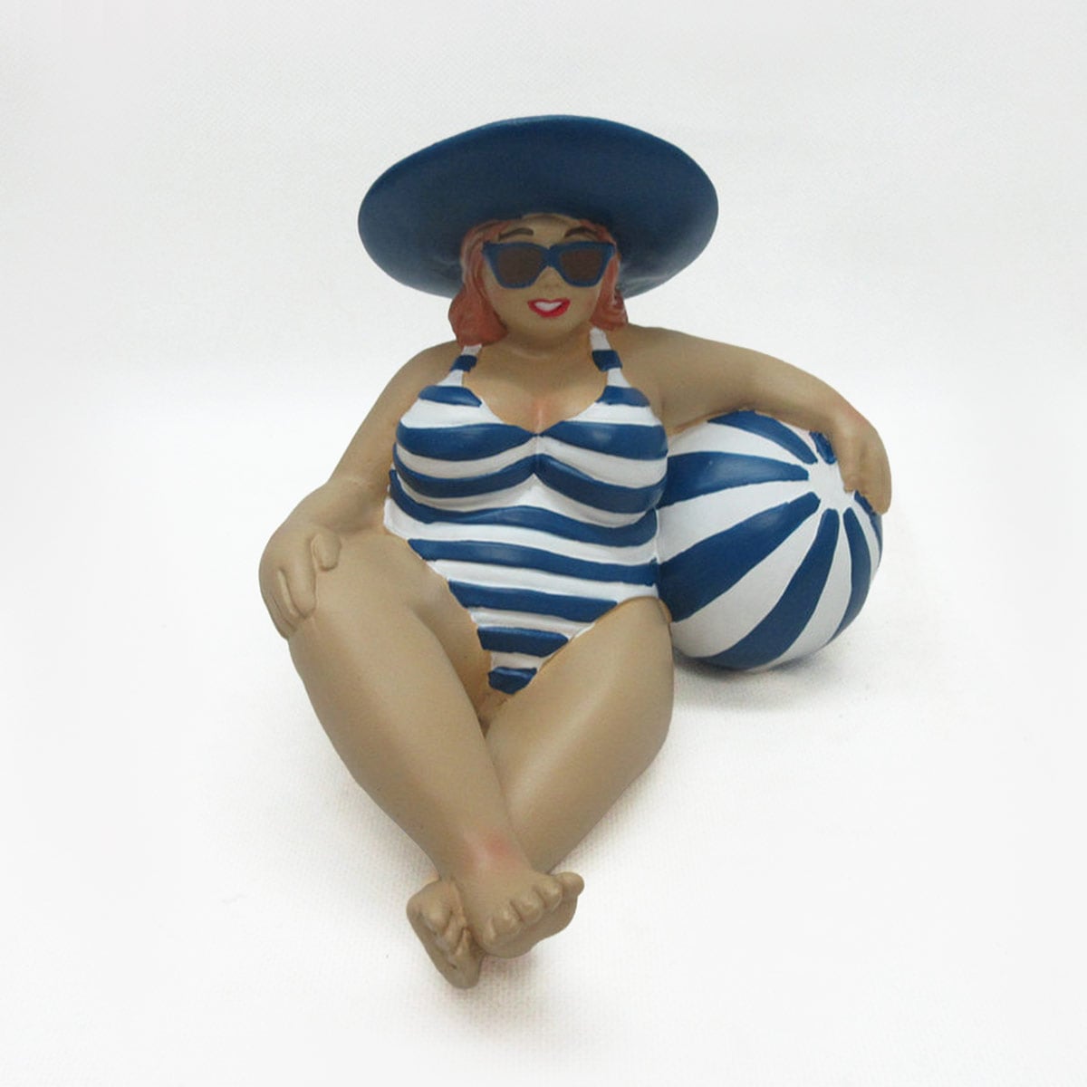 FIGURA DECORATIVA RIPLEY HOME MUJER LENTES A MARINO - 1