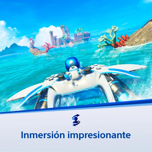 CONSOLA PS5 SLIM STANDARD + 2 JUEGOS GT 7 & ASTRO BOT - 6
