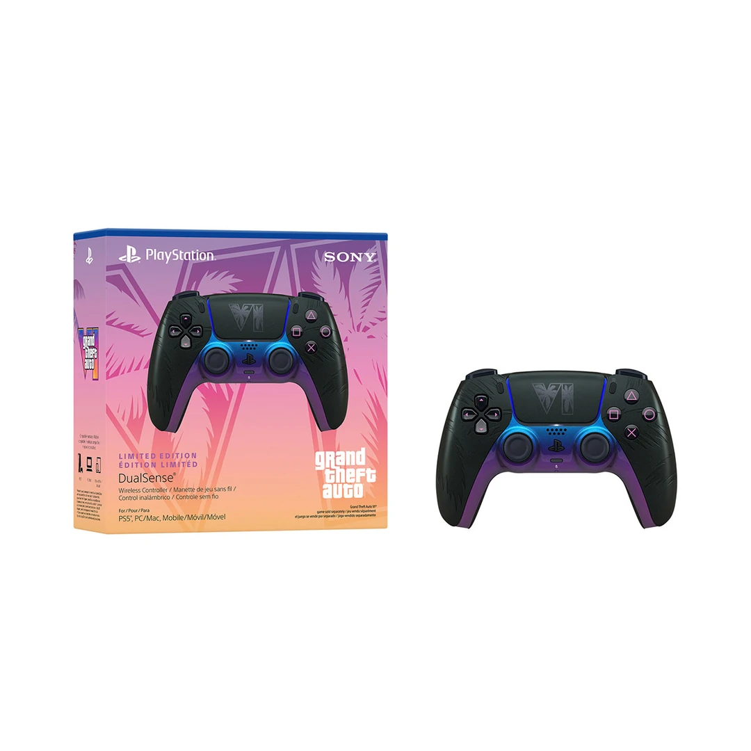 PS5 DUALSENSE GRAND THEFT AUTO VI BLACK - 2