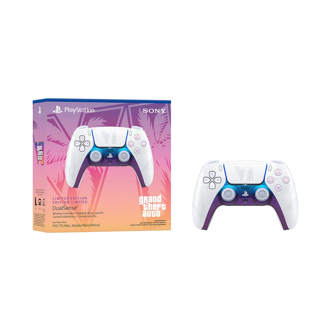 PS5 DUALSENSE GRAND THEFT AUTO VI WHITE - 2